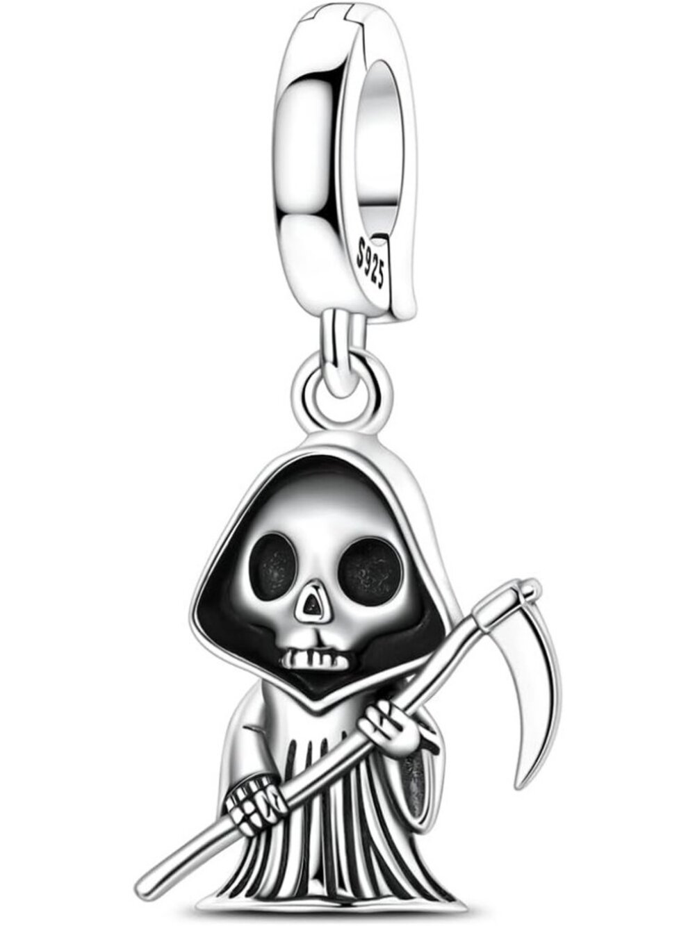 Women's Grim Reaper Butterfly Charms For Bracelets Dangle Pendants & Bead Charm